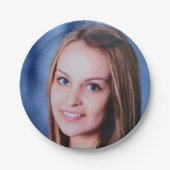 Einfache Personalisierte Papierplatte für kundensp Pappteller (Vorderseite)