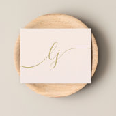 Einfache Personalisierte Schreibweise mit Skript Mitteilungskarte