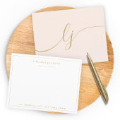 Einfache Personalisierte Schreibweise mit Skript Mitteilungskarte