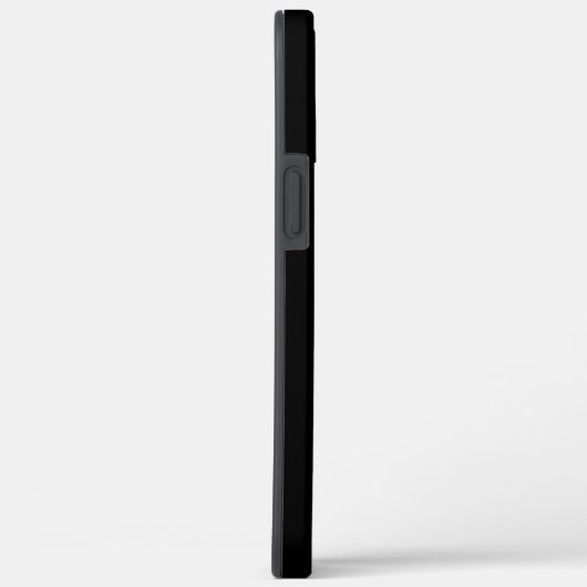 Einfache Personalisierte Schwarz-Herz-Case-Mate Case-Mate iPhone Hülle (Rückseite / Rechts)