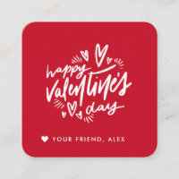Einfache Personalisierte Valentine's Kids-Klasse