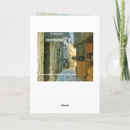 Einfache Personalisierung der Inside-Meldung - Geb Karte (Rückseite)