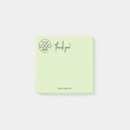 Einfache persönliche Stationierung Vielen Dank, bl Post-it Klebezettel