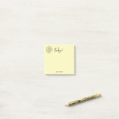 Einfache persönliche Stationierung Vielen Dank Gel Post-it Klebezettel (Auf Schreibtisch)