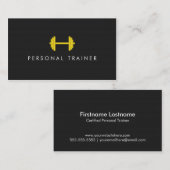 Einfache persönliche visitenkarte (Vorne/Hinten)