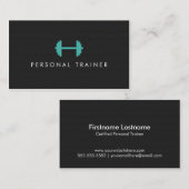 Einfache persönliche visitenkarte (Vorne/Hinten)