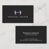 Einfache persönliche visitenkarte (Vorne/Hinten)