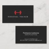 Einfache persönliche visitenkarte (Vorne/Hinten)