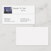 Einfache persönliche Visitenkarten von Fine Art Visitenkarte (Vorne/Hinten)