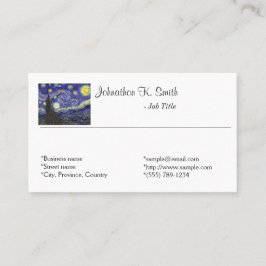 Einfache persönliche Visitenkarten von Fine Art Visitenkarte