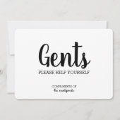 Einfache Pflegekörbe Einladung (Vorderseite)