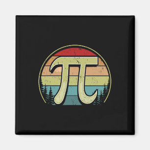 Einfache Pi Symbol National Pi Day Männer Frauen M Magnet