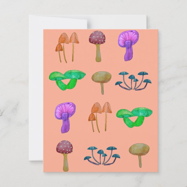 Einfache Pilzstruktur (Vorderseite)