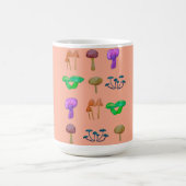 Einfache Pilzstruktur Kaffeetasse (Mittel)