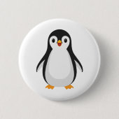 Einfache Pinguine Button (Vorderseite)