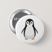Einfache Pinguine Button (Vorne & Hinten)