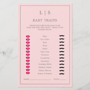 Einfache Pink Baby Tracks Niedliches Baby Shower G