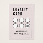  Einfache Pink Lash Verlängerung Aftercare Card (Rückseite)