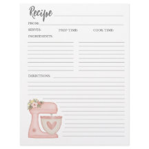 Einfache Pink Mixer Blumenkuchenkarte Rezept