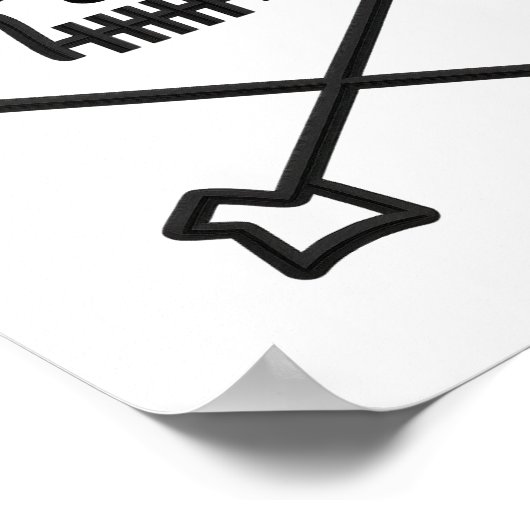 Einfache Pirate Poster (Ecke)