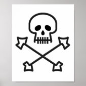 Einfache Pirate Poster (Vorne)