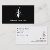 Einfache Plage-Kontrollen-Geschäfts-Karten Visitenkarte (Vorne/Hinten)