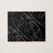 einfache Planisphäre/Karten Puzzle (Horizontal)