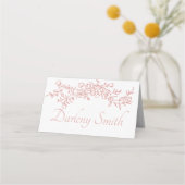 Einfache Platzierung der Karte Minimalistisch (Vorderseite)