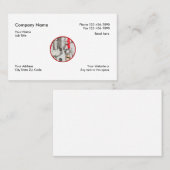 Einfache Plumber Classic Visitenkarten Visitenkarte (Vorne/Hinten)