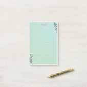 Einfache Post-it-Hinweise Post-it Klebezettel (Auf Schreibtisch)