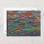 Einfache Postkarte (Vorne/Hinten)