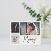 Einfache Postkarte für die erste Muttertagskollekt (Stehend Vorderseite)