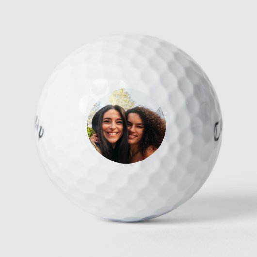 Einfache professionelle Foto-Golfbälle Golfball (Vorderseite)