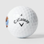 Einfache professionelle Foto-Golfbälle Golfball (Logo)