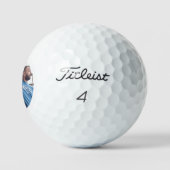 Einfache professionelle Foto-Golfbälle Golfball (Logo)