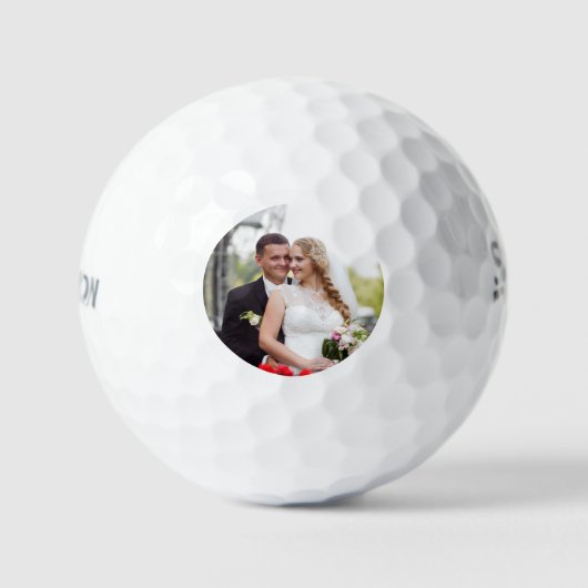 Einfache professionelle Foto-Golfbälle Golfball (Vorderseite)