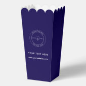 Einfache professionelle Geschäftspopcorn-Gunstbox Geschenkschachtel (Vorderseite)