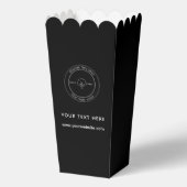Einfache professionelle Geschäftspopcorn-Gunstbox Geschenkschachtel (Vorderseite)