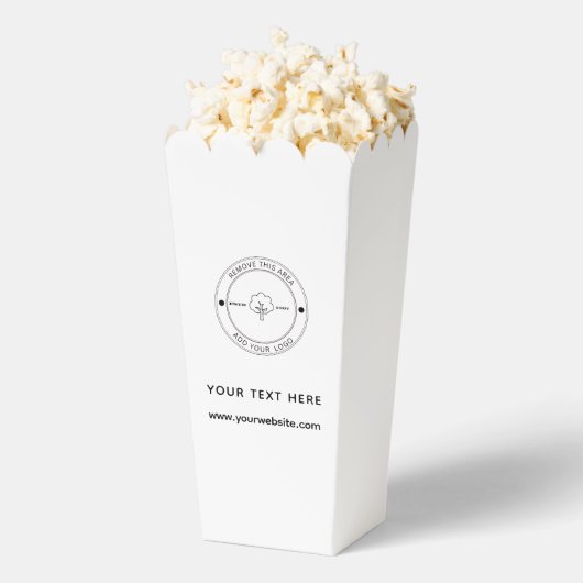 Einfache professionelle Geschäftspopcorn-Gunstbox Geschenkschachtel (Geplatzt)