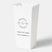 Einfache professionelle Geschäftspopcorn-Gunstbox Geschenkschachtel (Vorderseite)