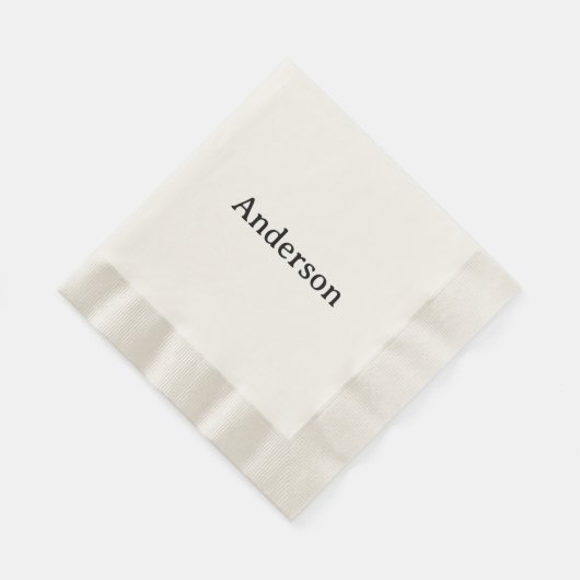 Einfache professionelle Geschäftsprägung für Mitta Serviette (Ecke)