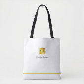 Einfache professionelle Markenbildung für Unterneh Tasche (Vorderseite)