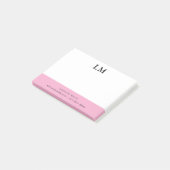 Einfache professionelle Reinigung Post-it Klebezettel (angewinkelt)