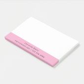 Einfache professionelle Reinigung Post-it Klebezettel (angewinkelt)