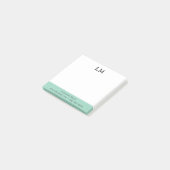 Einfache professionelle Reinigung Post-it Klebezettel (angewinkelt)