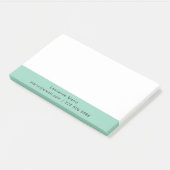Einfache professionelle Reinigung Post-it Klebezettel (angewinkelt)