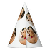 Einfache Puppentheater Geburtstagsparty Partyhütchen (Rückseite)