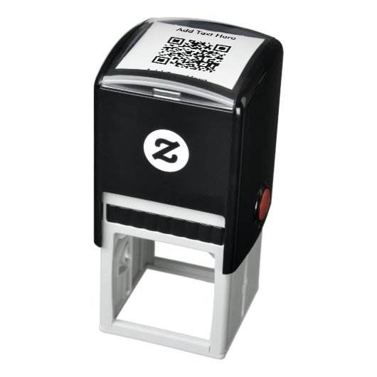 Einfache QR Code Business Self-Inking Briefmarke Permastempel (Produkt)