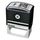 Einfache QR-Code-Werbung für Logos Permastempel (Produkt)