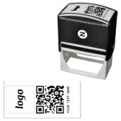 Einfache QR-Code-Werbung für Logos Permastempel (Beispiel)